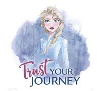 Erik Lámina Disney Frozen Trust Your Journey 30x30cm