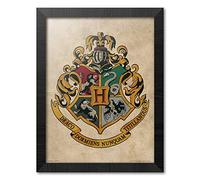 Erik - Marco Decorativo Harry Potter Hogwarts Crest (30x40 cm)