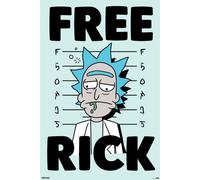Grupo Erik Poster Rick & Morty Free Rick