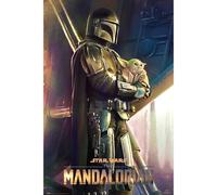 Erik Maxi Póster Star Wars The Mandalorian Un Clan de Dos 91.5x61 cm