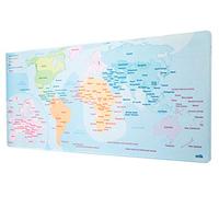 ERIK - Mousepad XXL, Alfombrilla de ratón XXL Mapa del Mundo 2, 80x35 cm