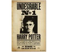 Grupo Erik Póster Harry Potter Undesirable N1 - Lamina decorativa Harry Potter Undesirable N1 / Póster Producto con licencia oficial
