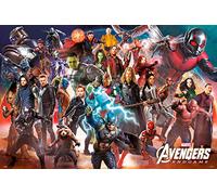 Erik - Póster Marvel Avengers Endgame Line Up 61 x 91,5 cm
