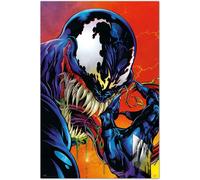 Grupo Erik Poster Marvel Venom comicbook - Poster Venom - Laminas decorativas 61x91,5cm a todo color | Posters para pared ideal decoración habitación Marvel regalos