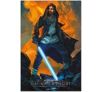 Grupo Erik Póster Star Wars Kenobi Guardian - Lamina decorativa Kenobi/Póster Producto con licencia oficial