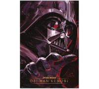 Grupo Erik Póster Star Wars Kenobi Vader - Lamina decorativa/Póster Producto con licencia oficial