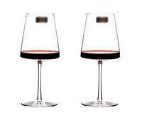 Erik Xian Copas de Vino de Cristal de Estilo Italiano sopladas a Mano Copas de Vino Tinto de Cristal Premium sin Plomo para Fiesta de degustación de Vino 520 ML/17,5 OZ