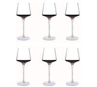 Erik Xian Copas de Vino de Cristal soplado a Mano, Copas de Vino Tinto de 580ML/19,6 OZ, Copas de Vino Transparentes de Primera Calidad sin Plomo para inauguración de la casa