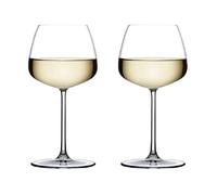 Erik Xian Copas de Vino de Cristal soplado a Mano para Vino Blanco y Tinto Copas de Vino Transparentes de Primera Calidad sin Plomo para Cualquier ocasión 425ML