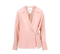 Erika Cavallini - Blusa de Seda Rosa en Polvo Noemi - Blouses & Shirts - Mujer - Rosa - L -