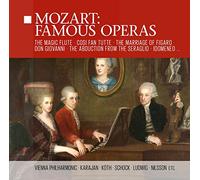 Wiener Philharmoniker/Karajan,H.-Köth,E.-Schock,R.-Ludwig,C. - Mozart: Famous Operas [Vinilo]