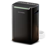Erikssøn Deshumidificador Dry Pro Plus - Deshumidifica hasta 20 litros por día - Función de lavadora - Adecuado para dormitorio, baño, salón y sótano - Deshumidificador (Negro)