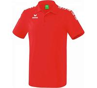 erima 2111902 Polo, Unisex niños, Rojo/Blanco, 140