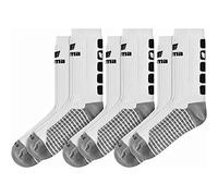 erima 2181911 Calcetines, Unisex Adulto, Blanco/Negro, 43-46