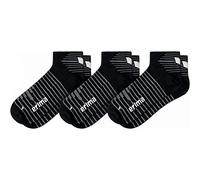 erima 3-Pack Kurzsocken Schwarz 31-34