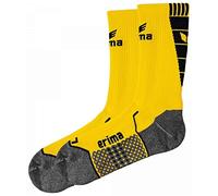 erima 318614 Calcetines de Deporte, Unisex niños, Amarillo/Negro, S