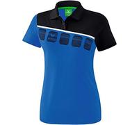 erima 5-C Poloshirt Damen BlauSchwarzWeiss 34