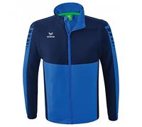 Erima Adultos Six Wings Chaqueta con mangas extraíbles, new royal, 4XL