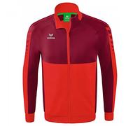 Erima Adultos Six Wings Chaqueta Worker, rojo/bordeaux, L