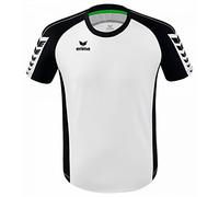 ERIMA Adultos Six Wings Maillot de Deporte, Blanco/Negro, M