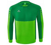 Erima Adultos Six Wings Sudadera, Green, XL