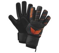 erima Aeroclaw New Talent Guante de Portero (7222606) Unisex Adulto, Negro/Naranja, 9