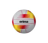 Erima Allround - Balón de Voleibol, Color Blanco, Rojo y Amarillo