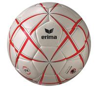 Erima Balón de Balonmano Magic White Pro (7202508), Blanco/Rojo, 3
