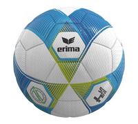 Erima Balón de fútbol Unisex para niños Hybrid Lite 290 (7192607), Curazao/Green Gecko, 4