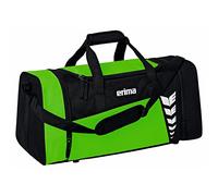Erima Bolsa de Deporte Six Wings, Green/Negro, M