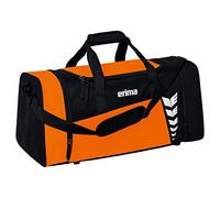 Erima Bolsa de Deporte Six Wings, Naranja/Negro, L