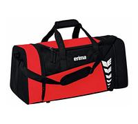 Erima Bolsa Deportiva Espaciosa Unisex Six Wings (7232303), Rojo/Negro, S