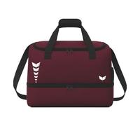 Erima Bolsa Deportiva Intro Moderna con Compartimento Inferior (7232621) Unisex Adulto, New Bordeaux, S