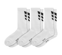 Erima Calcetines 3 Wings, pack de 3 (2182502) Unisex niños, new white, 31-34