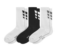 Erima Calcetines 3 Wings, pack de 3 (2182503) Unisex adulto, blanco/negro, 47-50