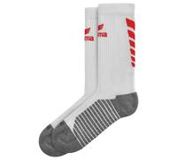 erima Calcetines deportivos SIX Wings (2182602) Unisex adulto, blanco/rojo, 47-50
