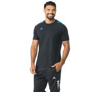 erima Camiseta CMPT 3 Wings (2082552) Hombre, Negro/Curacao, S