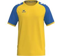 erima Camiseta Wings de Manga Corta (3132607) Hombre Amarillo/New Royal, 3XL