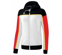 erima Change by Chaqueta de Entrenamiento con Capucha, blanco/negro/rojo, 34 para Mujer
