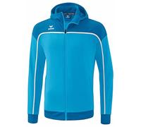 erima Change by Chaqueta de Entrenamiento con Capucha, curacao/mykonos/blanco, 140 Unisex niños