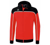 erima Change by Chaqueta de Entrenamiento con Capucha, rojo/negro/blanco, M para Hombre