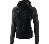 erima Chaqueta Acolchada Function para Mujer (2061907), Negro, 48