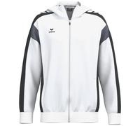 erima Chaqueta de entrenamiento CELEBRATE 125 con capucha (1032533) Hombre, blanco/negro, XL