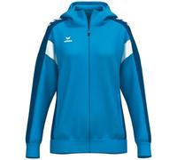 erima Chaqueta de entrenamiento CELEBRATE 125 con capucha (1032541) Mujer, curacao/new royal, 40