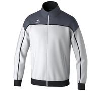 Erima Chaqueta de entrenamiento CHANGE by (1032429) Unisex adulto, blanco/slate grey/negro, L