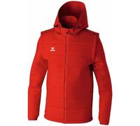 Erima Chaqueta TEAM con mangas extraíbles (2062403) Unisex adulto, rojo, 3XL