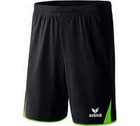 erima Classic 5 Cubos Pantalón Corto, Hombre, Negro/Green, M