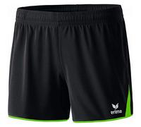 erima Classic 5 Cubos Pantalón Corto, Mujer, Negro/Green, 44