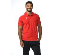 erima Cmpt 3 Wings Polo (2112553) Unisex Adulto, Rojo/Blanco, XXL