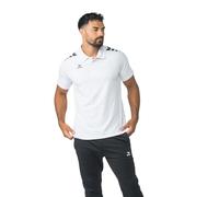 erima Cmpt 3 Wings Polo (2112555) Unisex Adulto, Blanco/Negro, L
